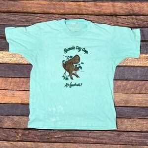 VTG Roanake Day Camp Single Stitch Screen Stars Tshirt